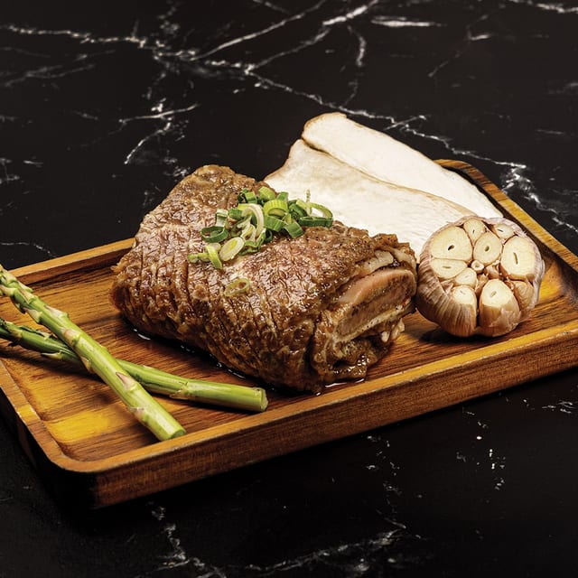 Signature Marinated Short Rib (Galbi).
