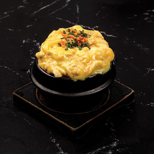 Egg Souffle Lunch.