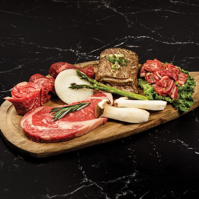 Premium Beef Platter.