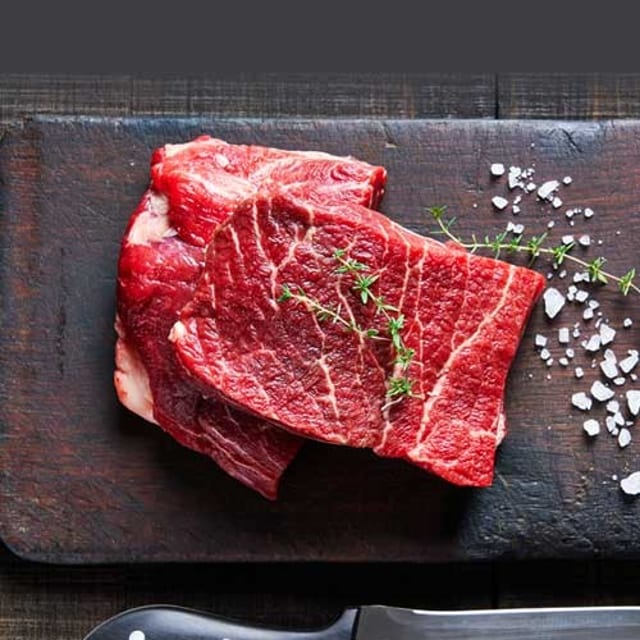 Prime Flat Iron Steak Lunch.