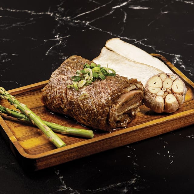Signature Marinated Galbi Lunch.