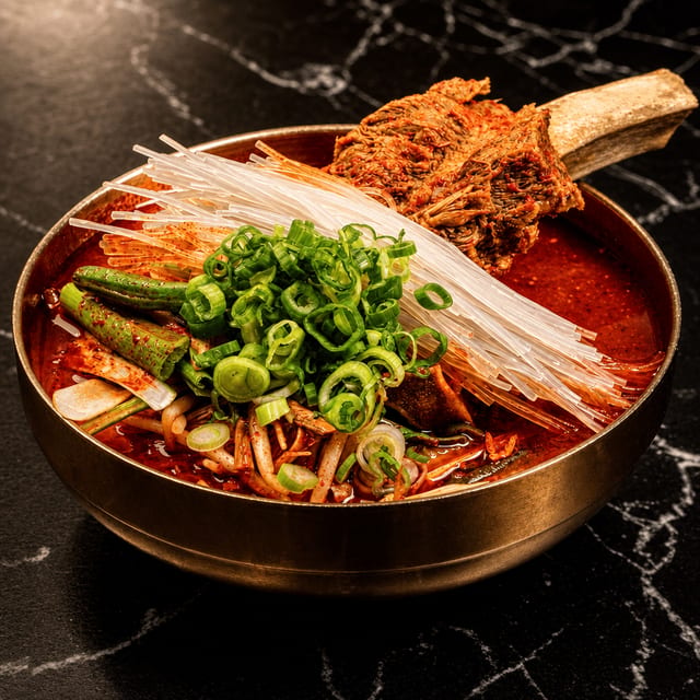 Spicy Short Rib Soup.
