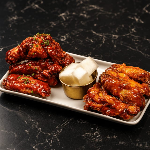 Fried Chicken Wings.
