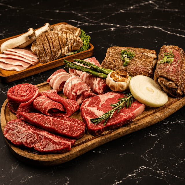 Party Beef and Pork Platter Set A.