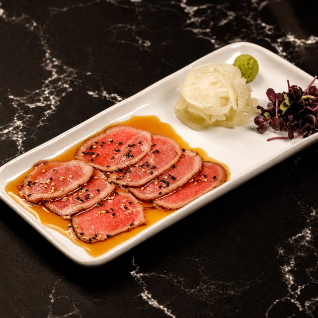 Beef Carpaccio.